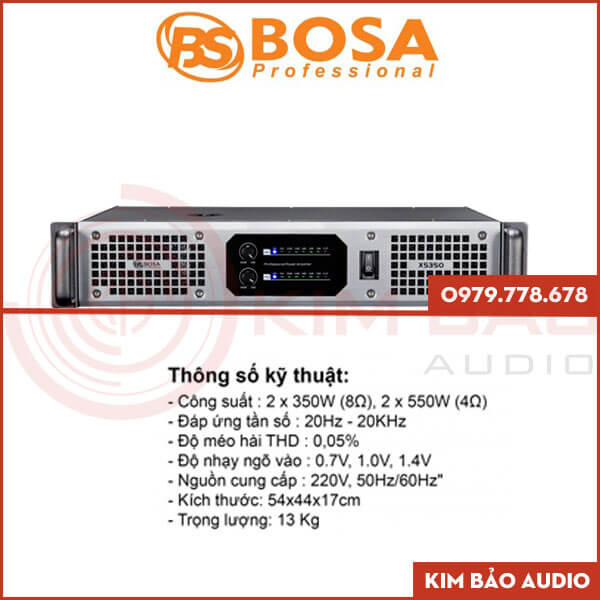 Main Bosa XS350 – Main 2 kênh | Main chính hãng