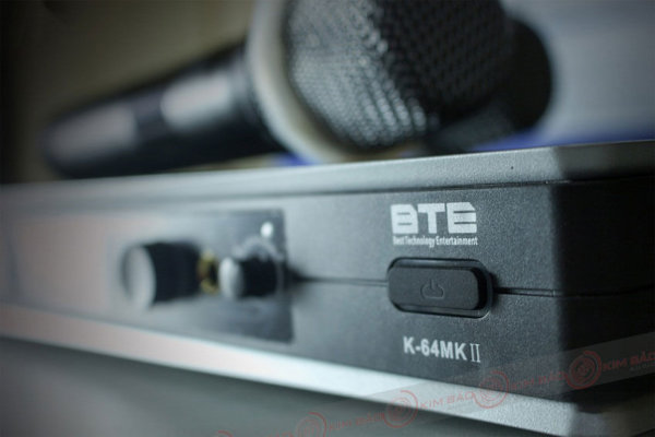 Micro không dây BTE K64 MKII Logo