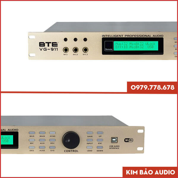 Vang số BTE VG 911