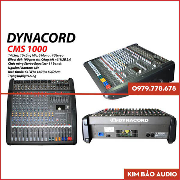 Mixer Dynacard CMS 1000 Loại 1