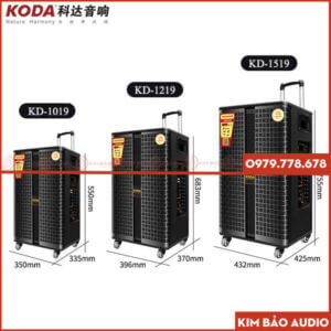Loa kéo Koda KD1019-KD1219-KD1519