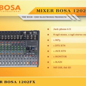 Bàn Mixer Bosa Live 1202FX