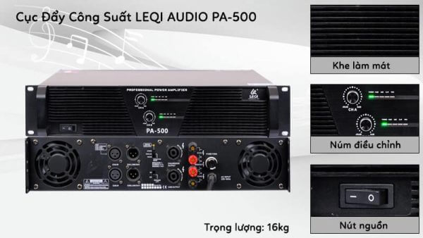 Cục Đẩy LEQI AUDIO PA-500